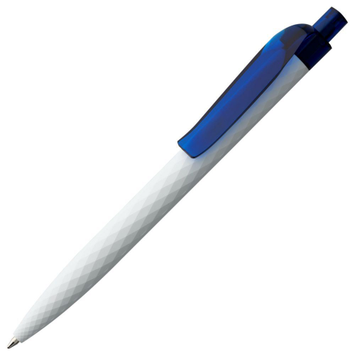 Изображение Ручка шариковая Prodir QS01 PMT-T, бело-синяя