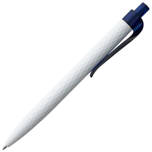 Изображение Ручка шариковая Prodir QS01 PMT-T, бело-синяя