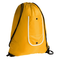 Рюкзак складной Unit Roll, желтый