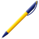 Изображение Ручка шариковая Prodir DS3 TPP Special, желтая с синим