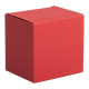 Изображение Коробка для кружки, красная, 11*10,5 см