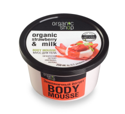 Мусс для тела Земляничный йогурт