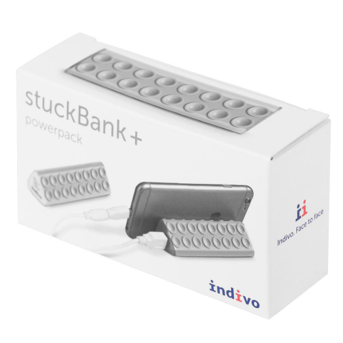 Изображение Внешний аккумулятор-подставка stuckBank Plus 2600 мАч, синий