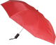 Изображение Зонт складной полуавтоматический, красный