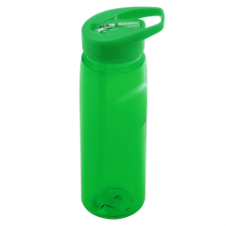 Спортивная бутылка Start с трубочкой, зеленая