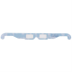 Изображение Новогодние 3D очки «Снежинки», голубые