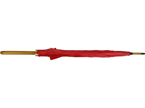 Изображение Зонт трость Радуга, полуавтомат, темно-красный