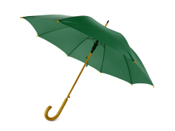 Зонт трость Радуга, полуавтомат, зеленый