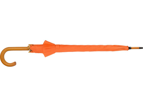 Изображение Зонт трость Радуга, полуавтомат, оранжевый
