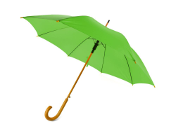 Зонт трость Радуга, полуавтомат, зеленое яблоко