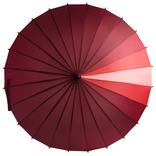 Изображение Зонт-трость «Спектр», красный