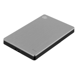 Внешний диск Seagate Backup Slim, USB 3.0, 1000 Гб, серебристый