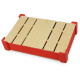 Изображение Подарочная деревянная коробка красная, 25,5*16,5 см