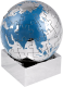 Изображение Головоломка Земной шар в виде пазлов на магните