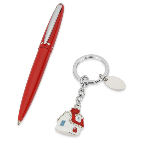 Изображение Подарочный набор Домик: ручка и брелок