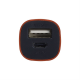 Изображение Внешний аккумулятор Easy Metal 2200 мАч, оранжевый