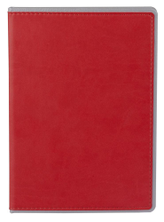 Ежедневник FreeNote, датированный на 2019 год, красный