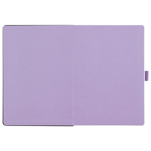 Изображение Ежедневник Tone недатированный, черный с фиолетовым
