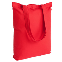Холщовая сумка шоппер Strong, красная