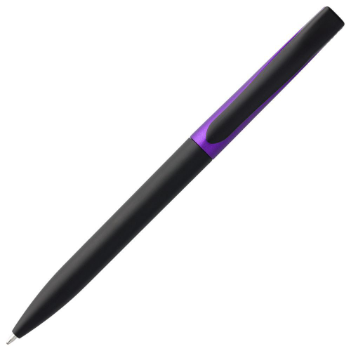 Изображение Ручка шариковая Pin Fashion, черно-фиолетовая