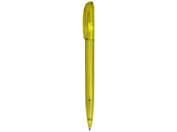 Ручка пластиковая шариковая Грин, жёлтая