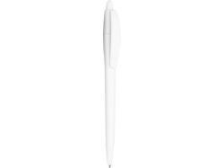 Ручка пластиковая шариковая Монро, белая