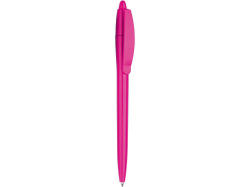 Ручка пластиковая шариковая Монро, розовая