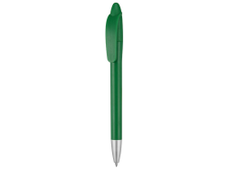 Ручка пластиковая шариковая Айседора, зелёная