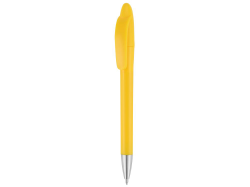 Ручка пластиковая шариковая Айседора, жёлтая