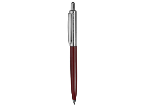 Изображение Ручка металлическая шариковая Карузо, бордовая
