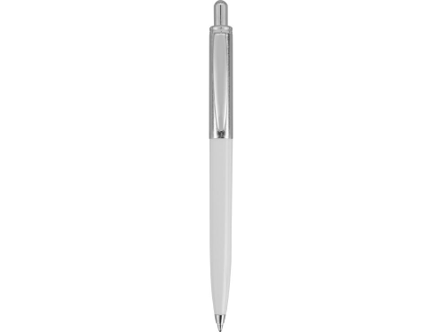 Изображение Ручка металлическая шариковая Карузо, белая