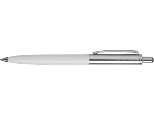 Изображение Ручка металлическая шариковая Карузо, белая