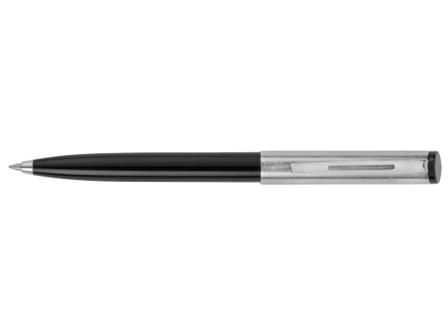 Изображение Ручка металлическая шариковая Карнеги, чёрная