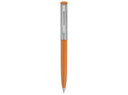 Ручка металлическая шариковая Карнеги, оранжевая