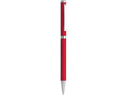 Ручка металлическая шариковая Синатра, красная