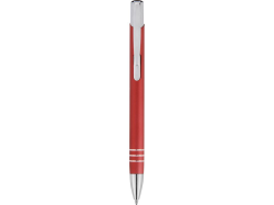 Ручка металлическая шариковая Вудс, красная