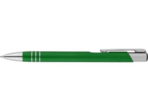 Изображение Ручка металлическая шариковая Вудс, зелёная