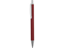 Ручка металлическая шариковая Хьюз, красная