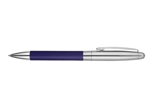 Изображение Ручка металлическая шариковая Жаклин, синяя
