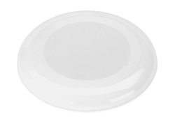 Летающая тарелка, белая полупрозрачный