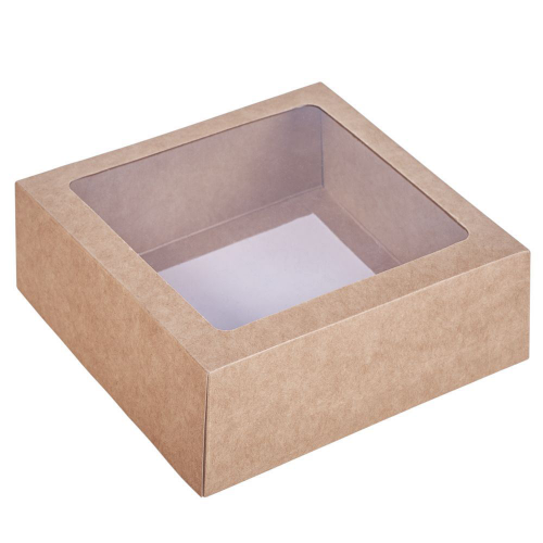 Изображение Коробка с прозрачным окном Craft, 15*15 см
