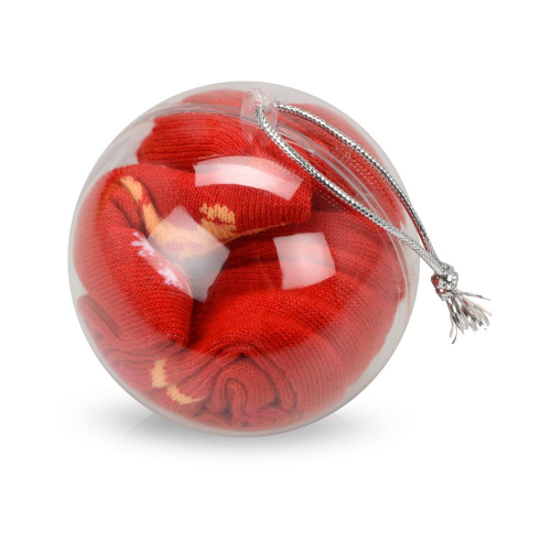 Изображение Носки в шаре Рождество мужские, красные