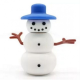 Изображение Флешка Снеговик в резиновой шапке силиконовая на 16 гб