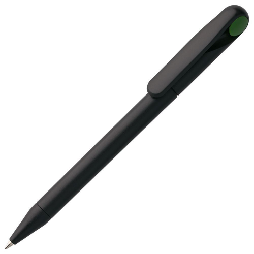 Изображение Ручка шариковая Prodir DS1 TMM Dot, черная с зеленым