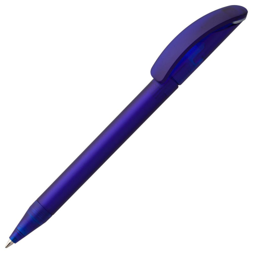 Изображение Ручка шариковая Prodir DS3 TFF Ring, синяя с серым