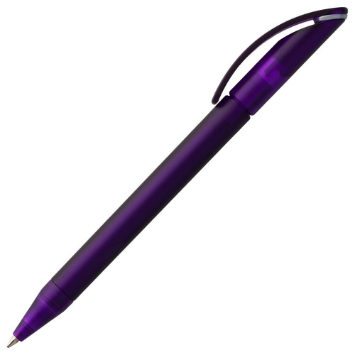 Изображение Ручка шариковая Prodir DS3 TFF Ring, фиолетовая с серым