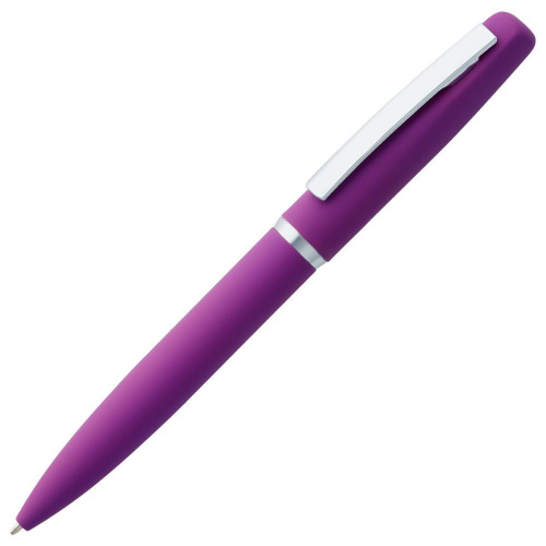 Изображение Ручка шариковая Bolt Soft Touch, фиолетовая