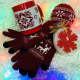 Изображение Набор Зимний: кружка, шарик, свечка, перчатки