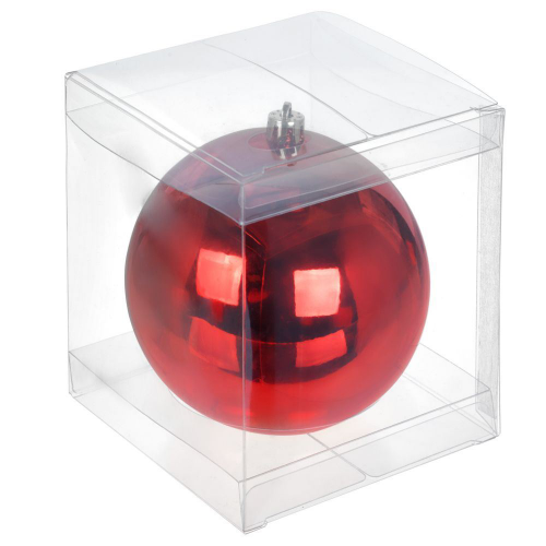 Изображение Прозрачная коробка для пластиковых шаров 10 см