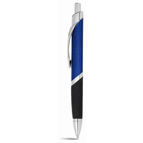 Изображение Ручка металлическая шариковая SoBe сине-черная